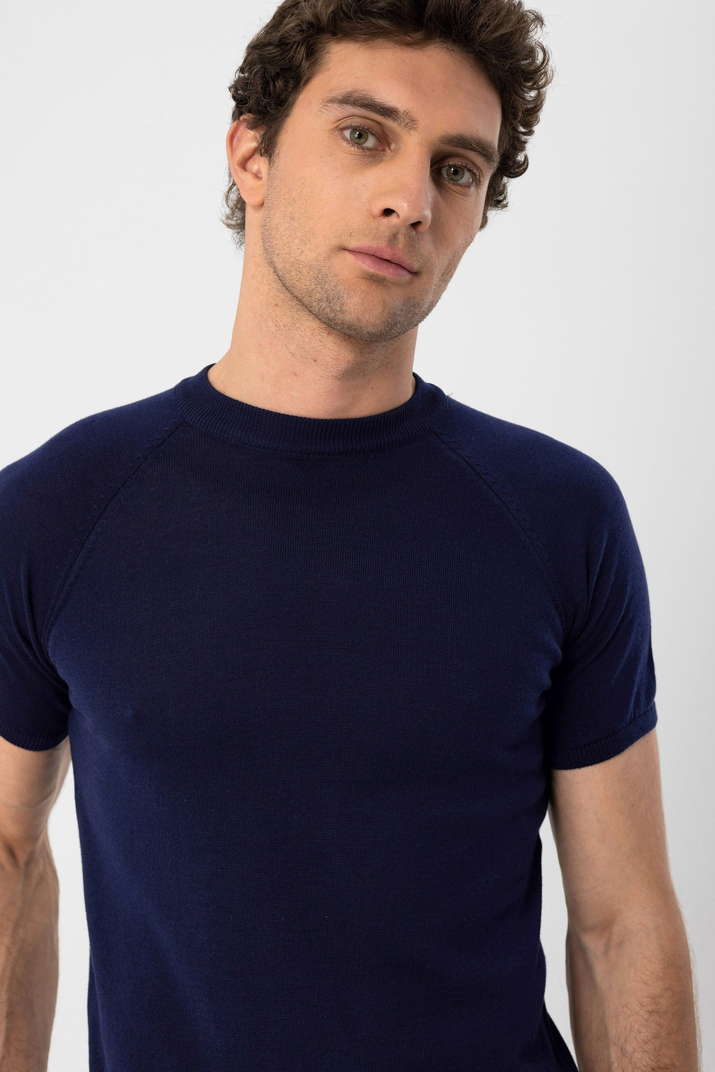 Antioch Bisiklet Yaka Slim Fit Erkek Triko T-Shirt
