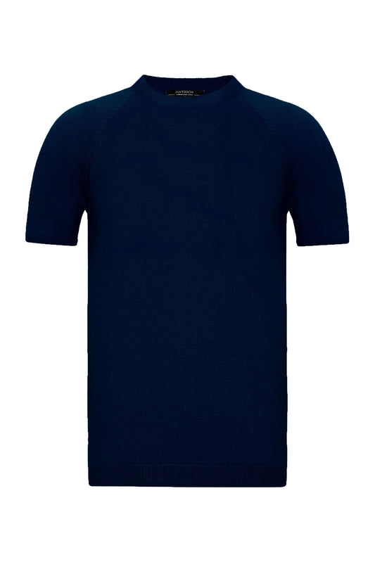 Antioch Bisiklet Yaka Slim Fit Erkek Triko T-Shirt