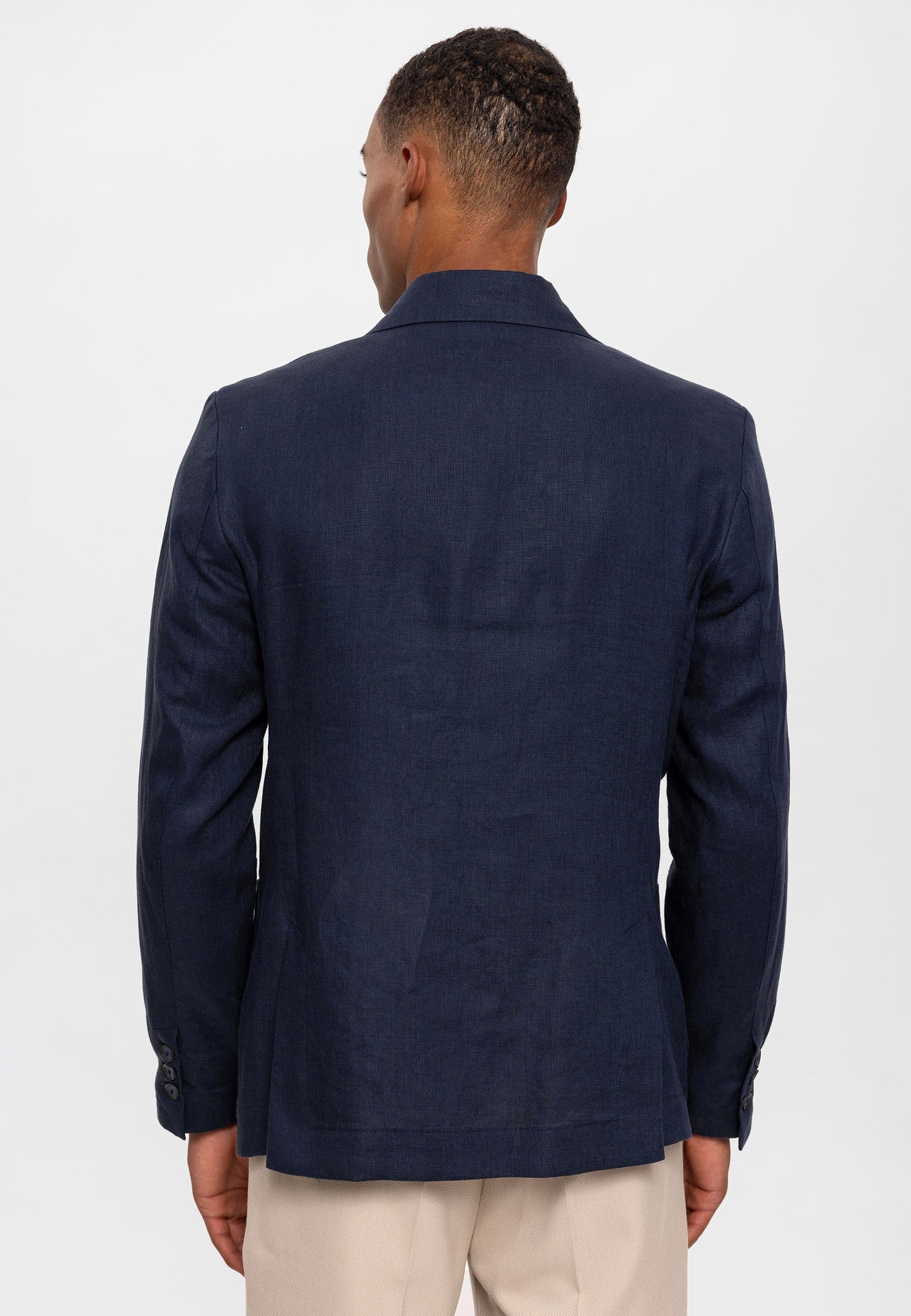 Antioch %100 Keten Erkek Blazer Ceket