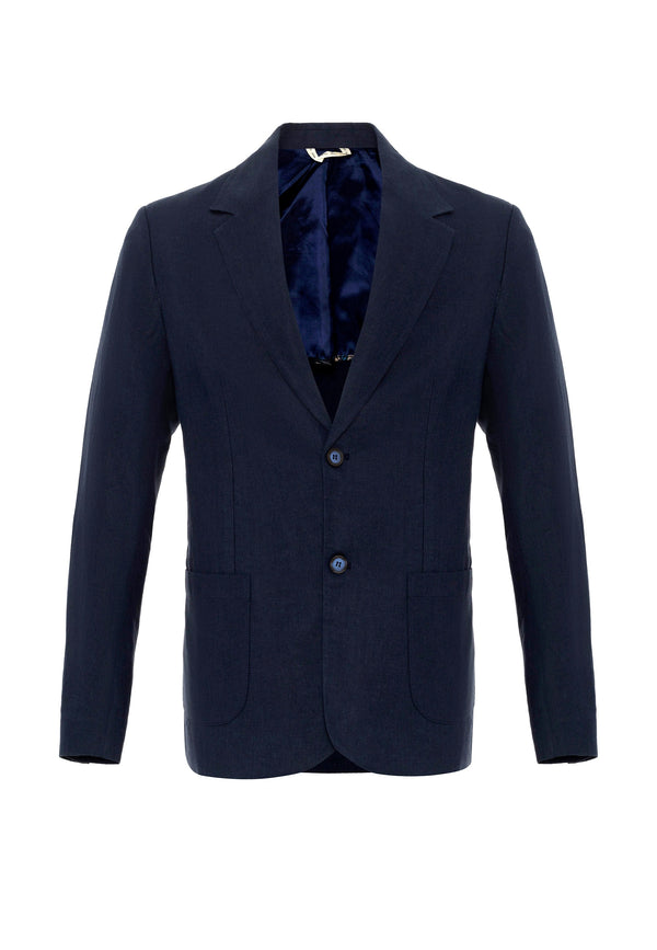 Antioch %100 Keten Erkek Blazer Ceket