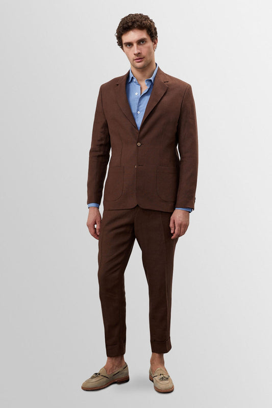 Antioch %100 Keten Erkek Blazer Ceket