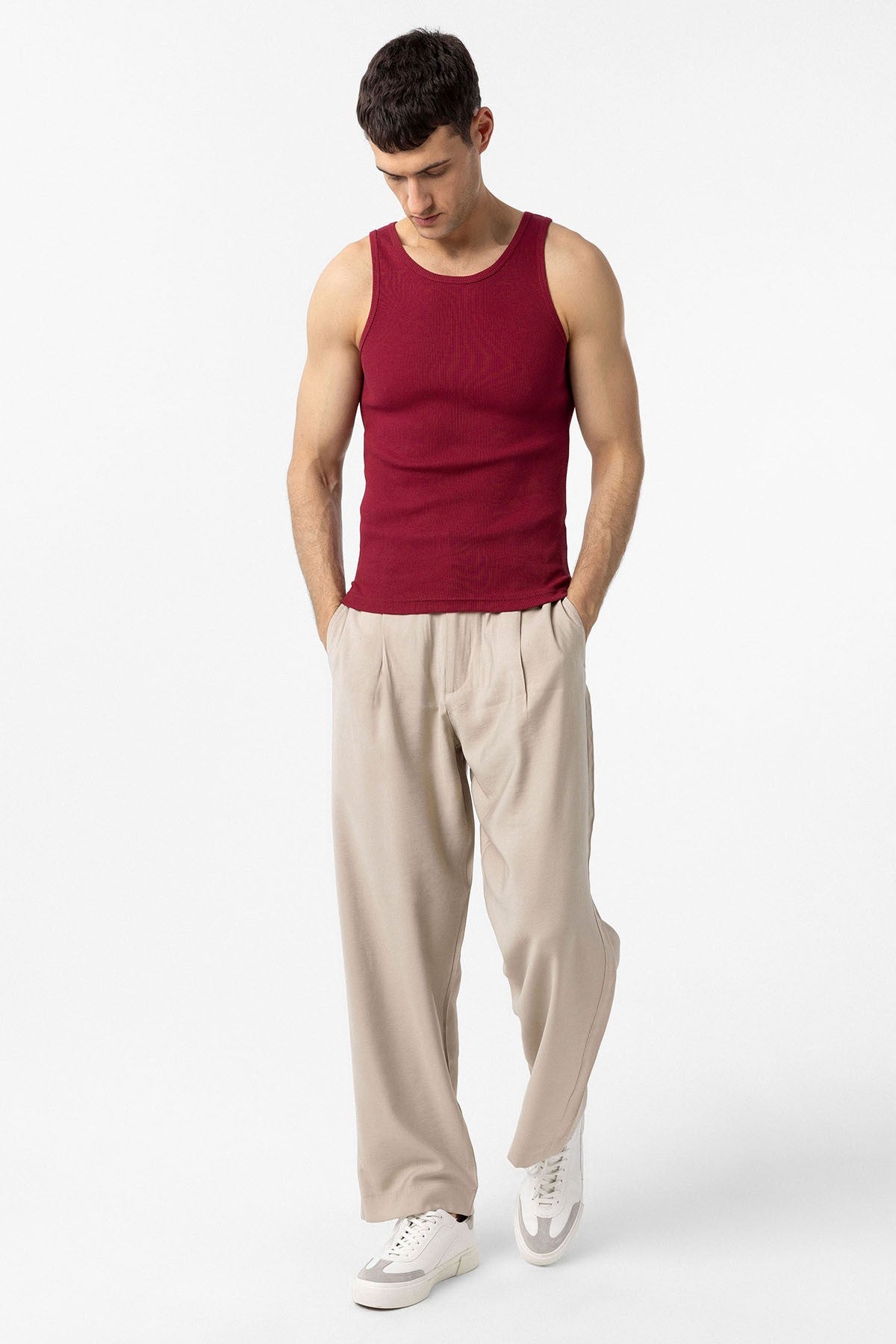 Slim Fit Erkek Atlet