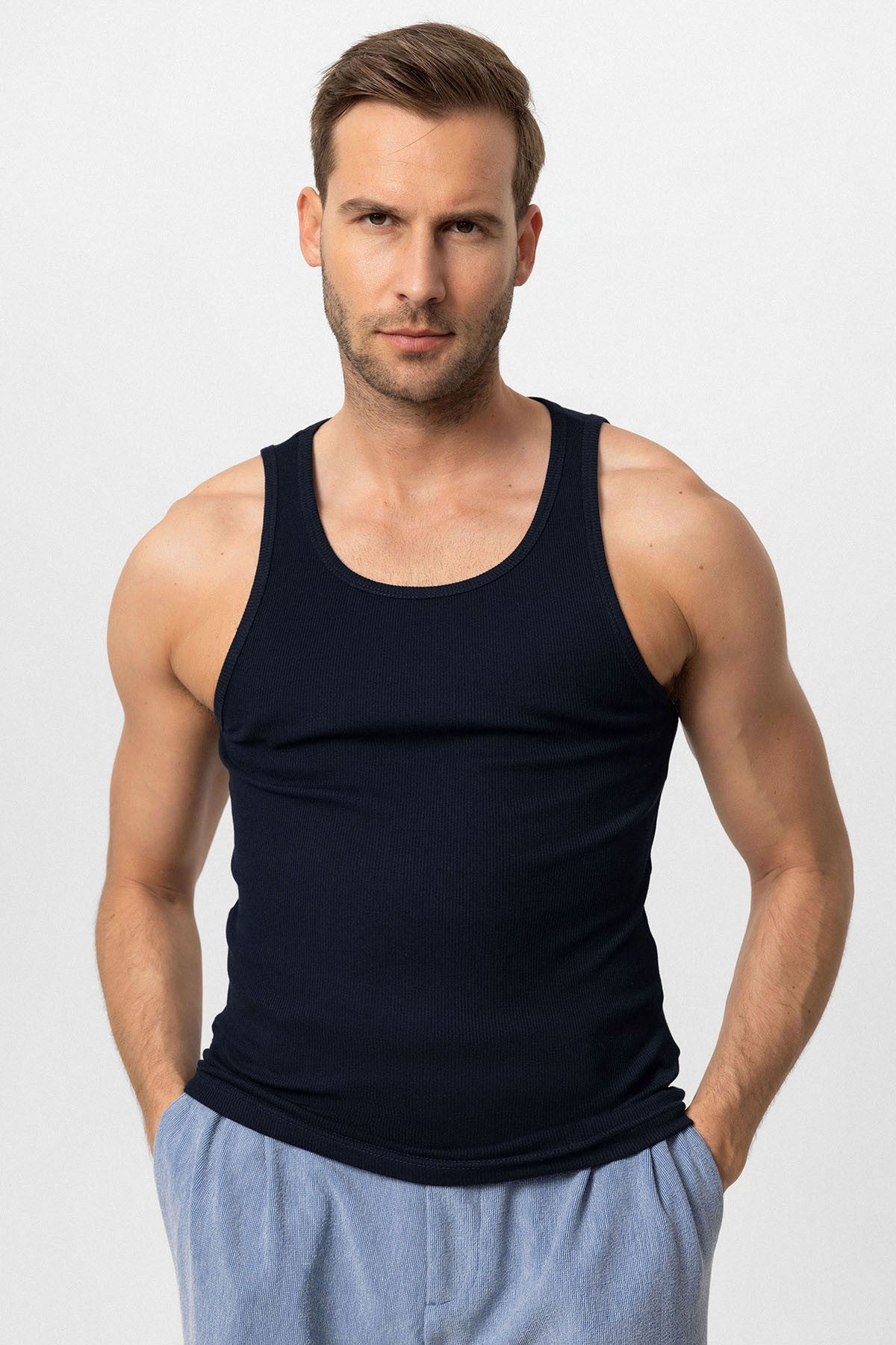 Antioch Saks Slim Fit Erkek Atlet