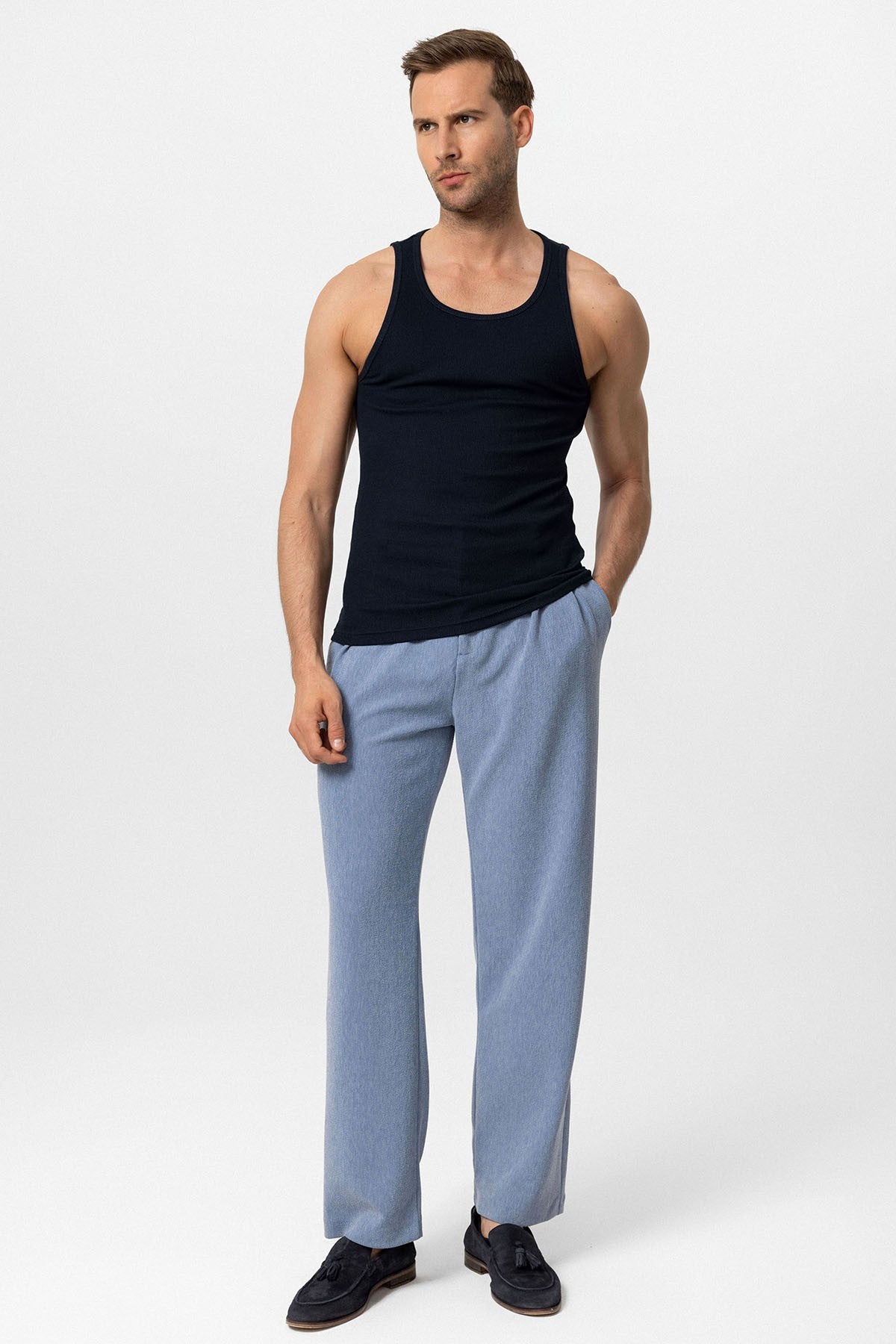 Antioch Saks Slim Fit Erkek Atlet