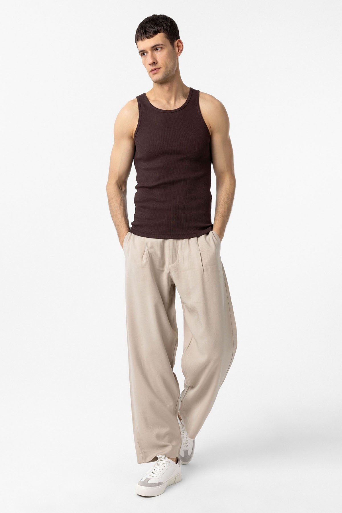 Antioch Saks Slim Fit Erkek Atlet
