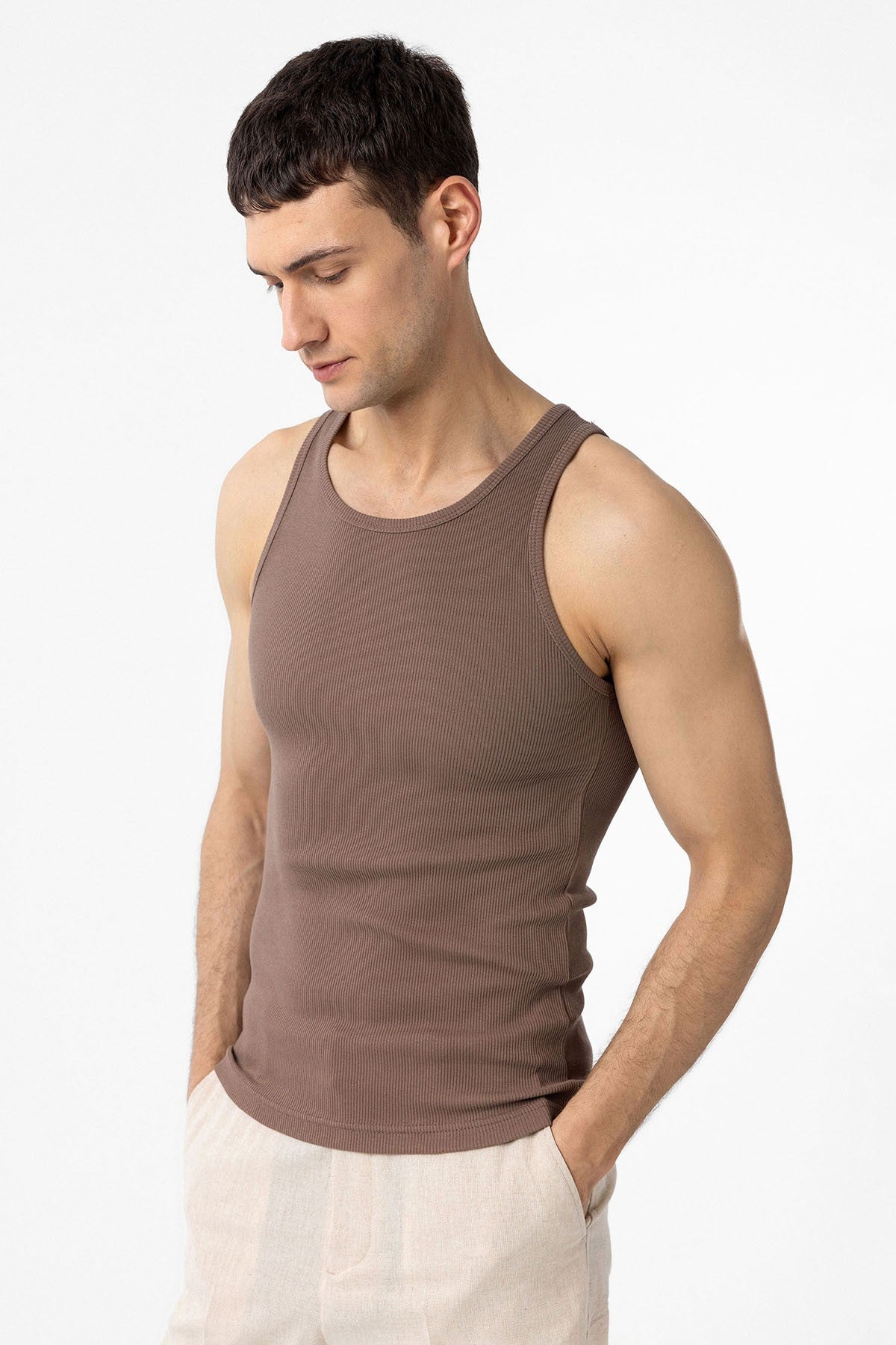 Antioch Saks Slim Fit Erkek Atlet