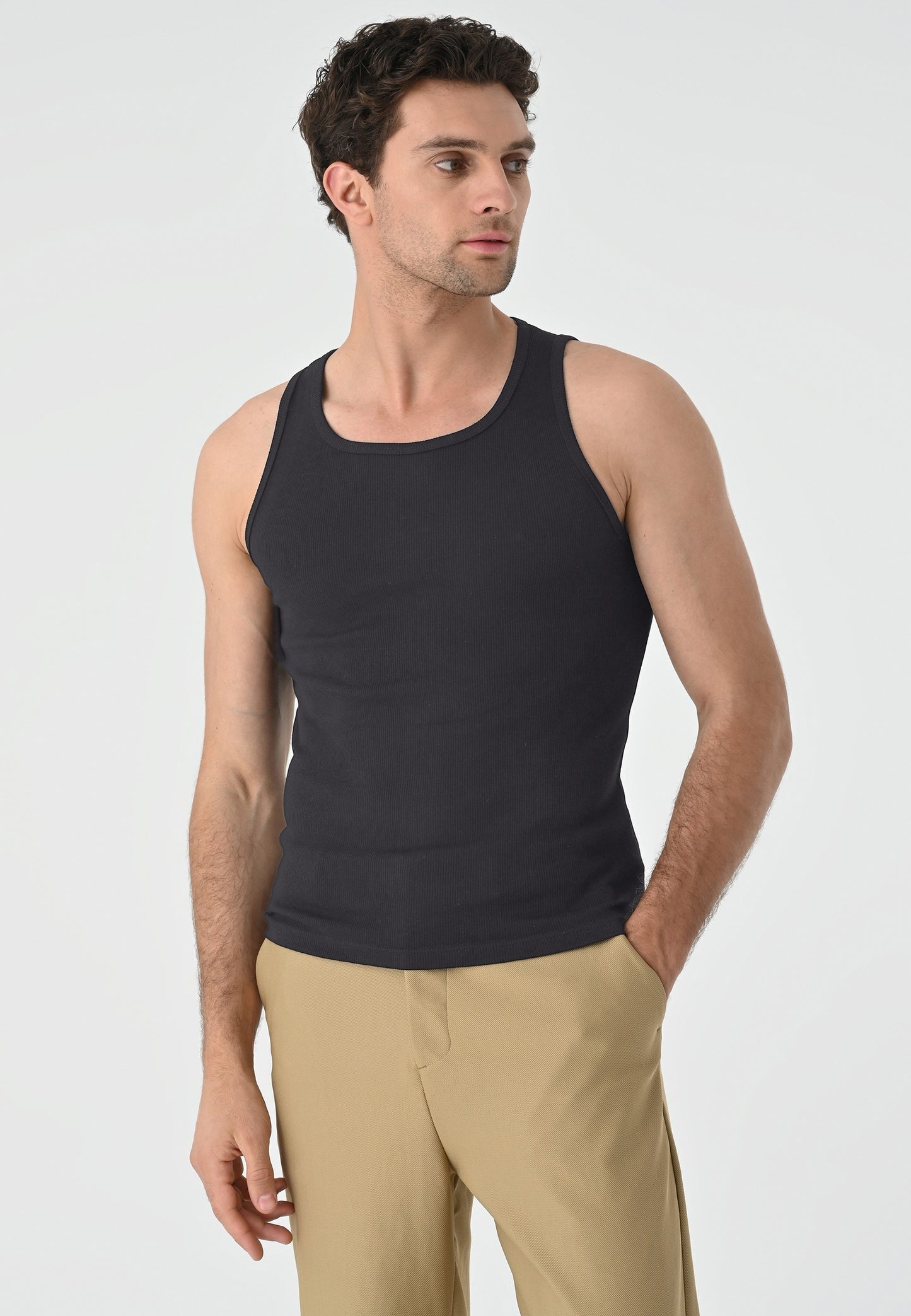 Antioch Saks Slim Fit Erkek Atlet