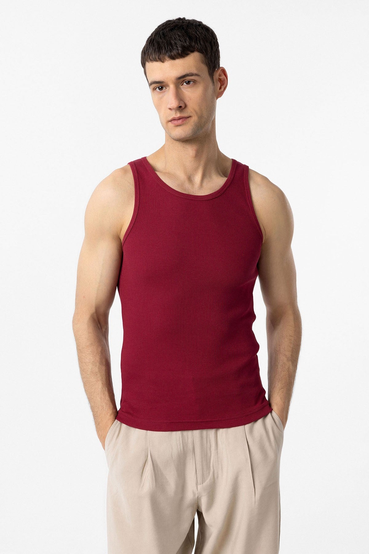 Slim Fit Erkek Atlet