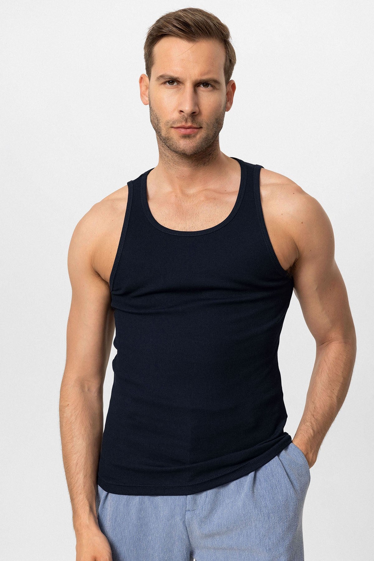 Antioch Saks Slim Fit Erkek Atlet
