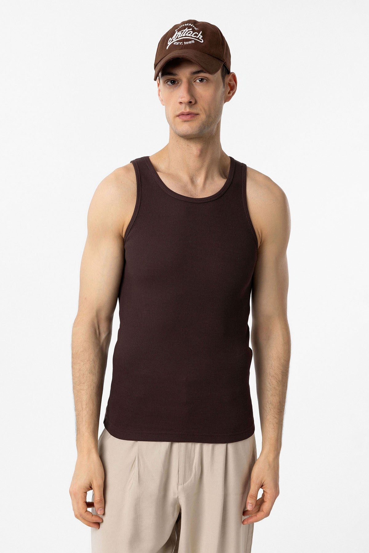 Antioch Saks Slim Fit Erkek Atlet