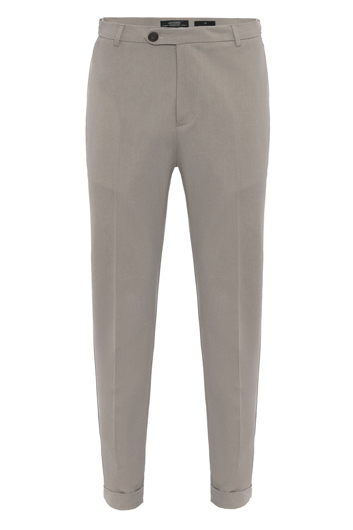 Slim Fit Duble Paça Erkek Pantolon