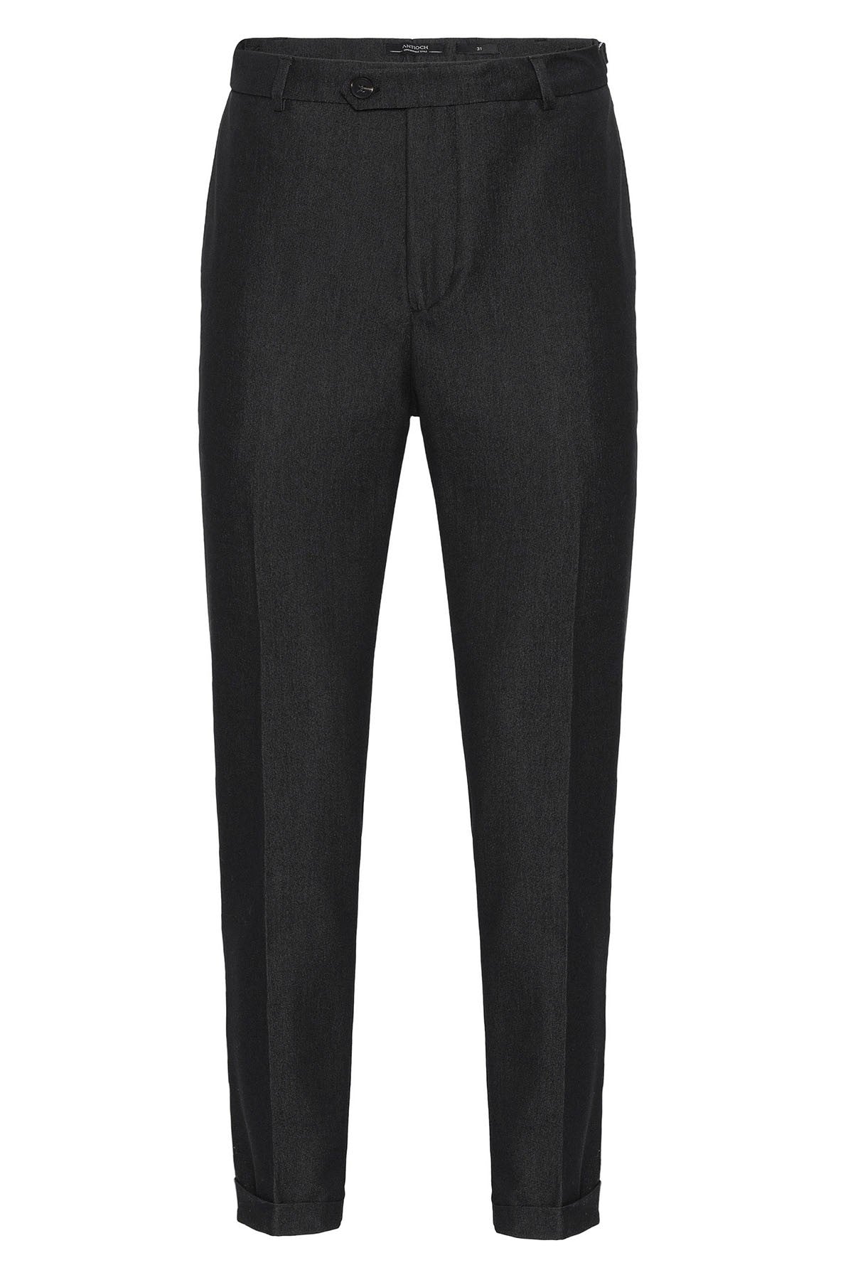 Slim Fit Duble Paça Erkek Pantolon
