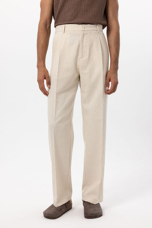 Antioch Keten Karışımlı Baggy Erkek Pantolon