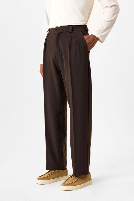 Antioch Yüksek Bel Pileli Relaxed Fit Baggy Erkek Pantolon