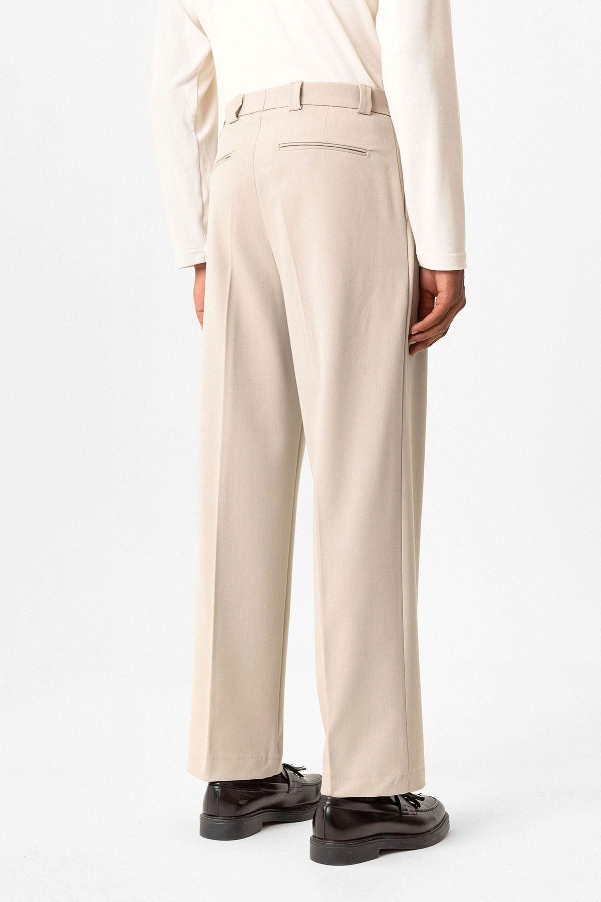 Antioch Yüksek Bel Pileli Relaxed Fit Baggy Erkek Pantolon