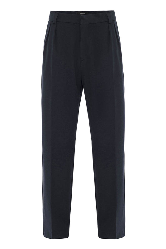 Antioch Yüksek Bel Pileli Relaxed Fit Baggy Erkek Pantolon
