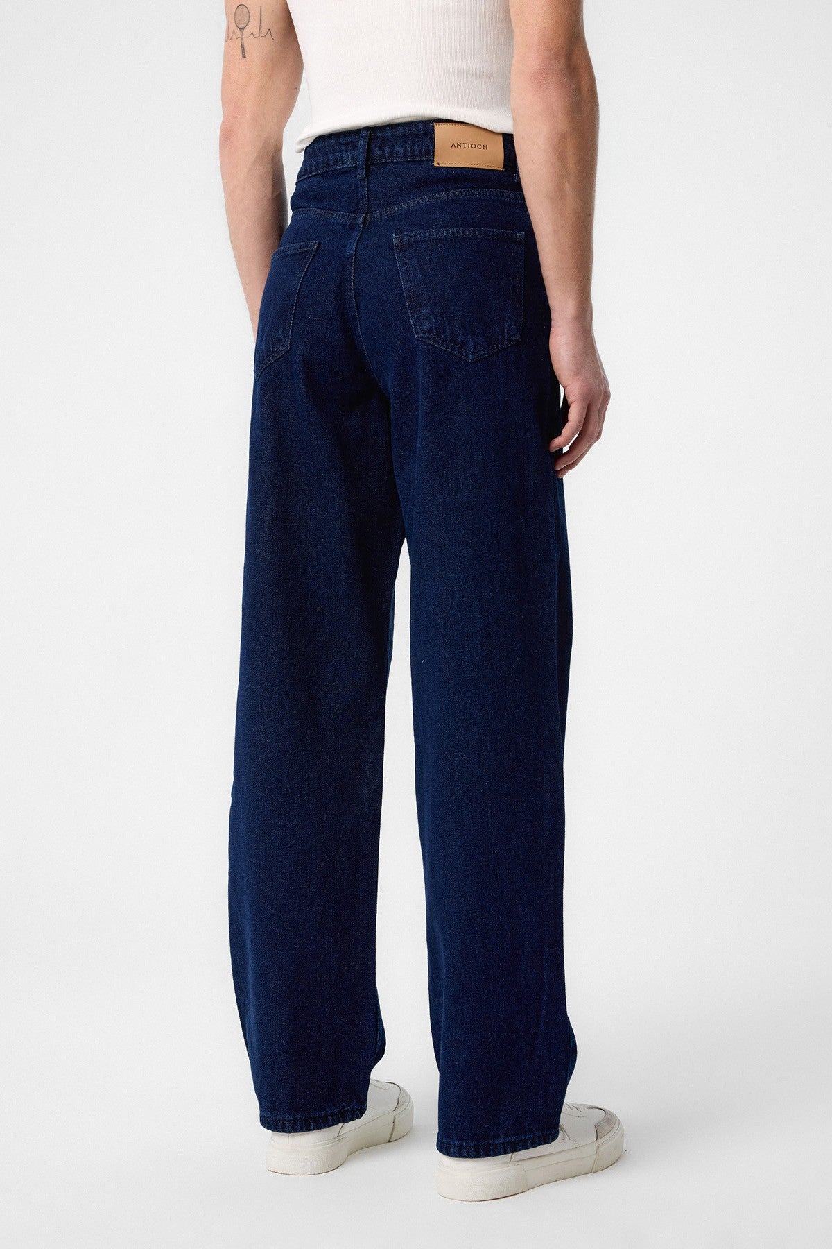 Antioch Yüksek Bel Relaxed Fit Erkek Kot Pantolon