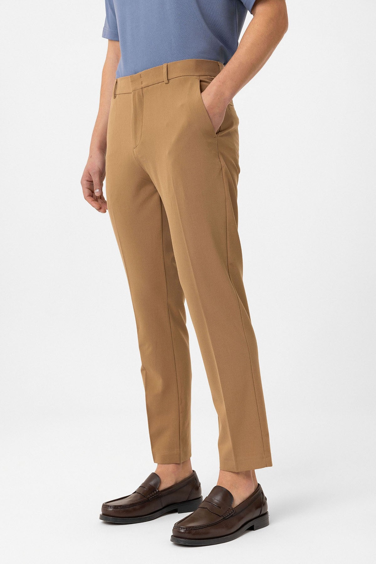 Antioch Siyah Slim Fit Comfort Erkek Pantolon