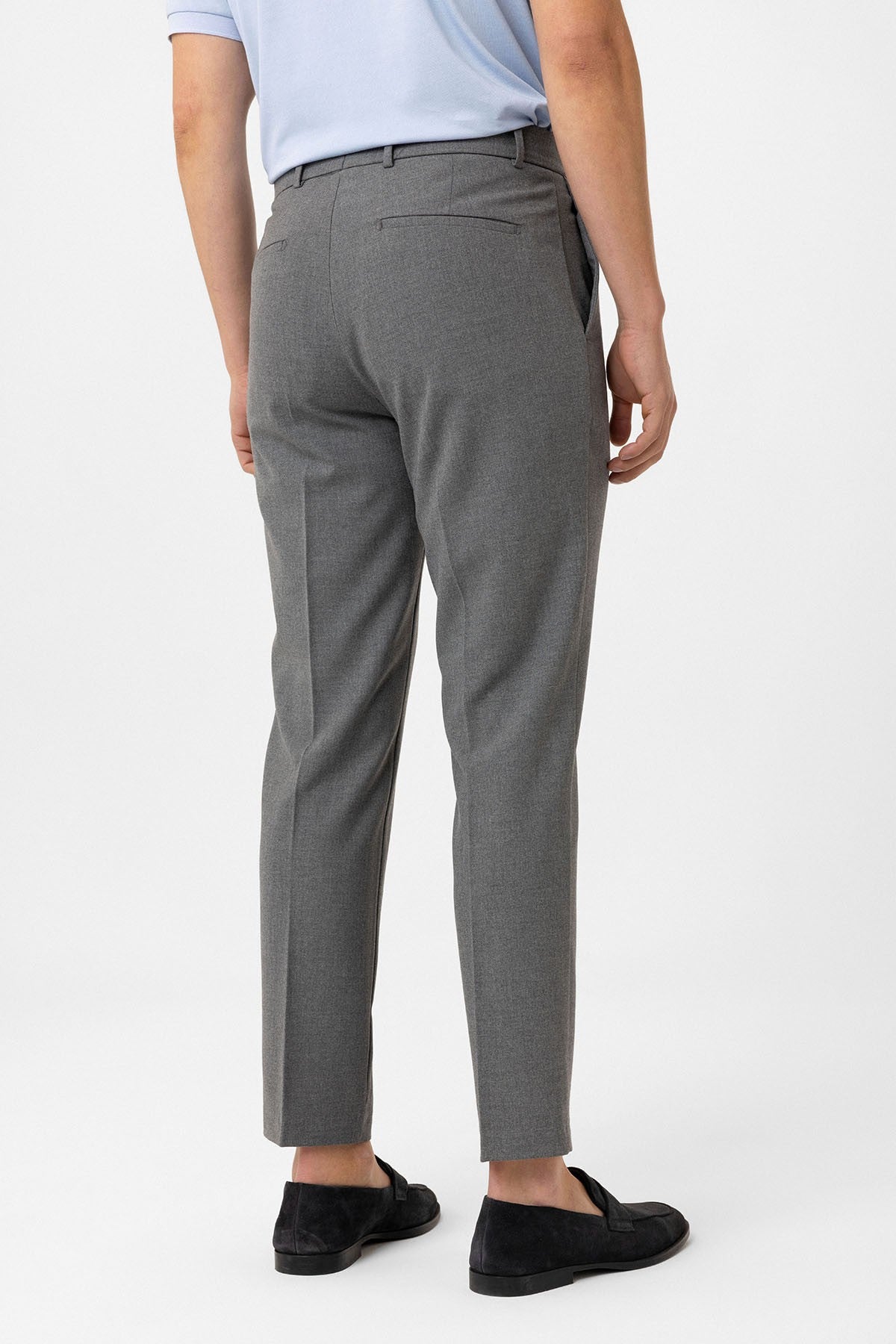 Antioch Siyah Slim Fit Comfort Erkek Pantolon