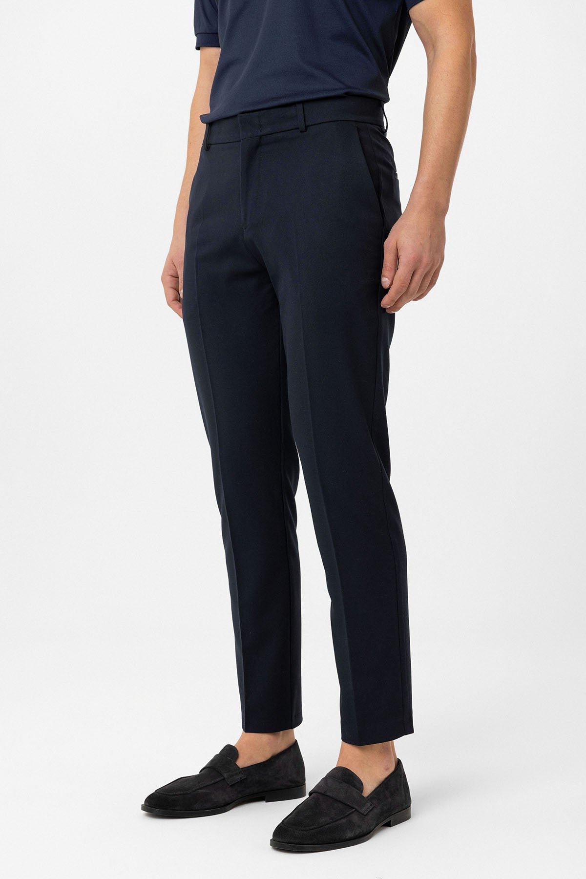 Antioch Siyah Slim Fit Comfort Erkek Pantolon