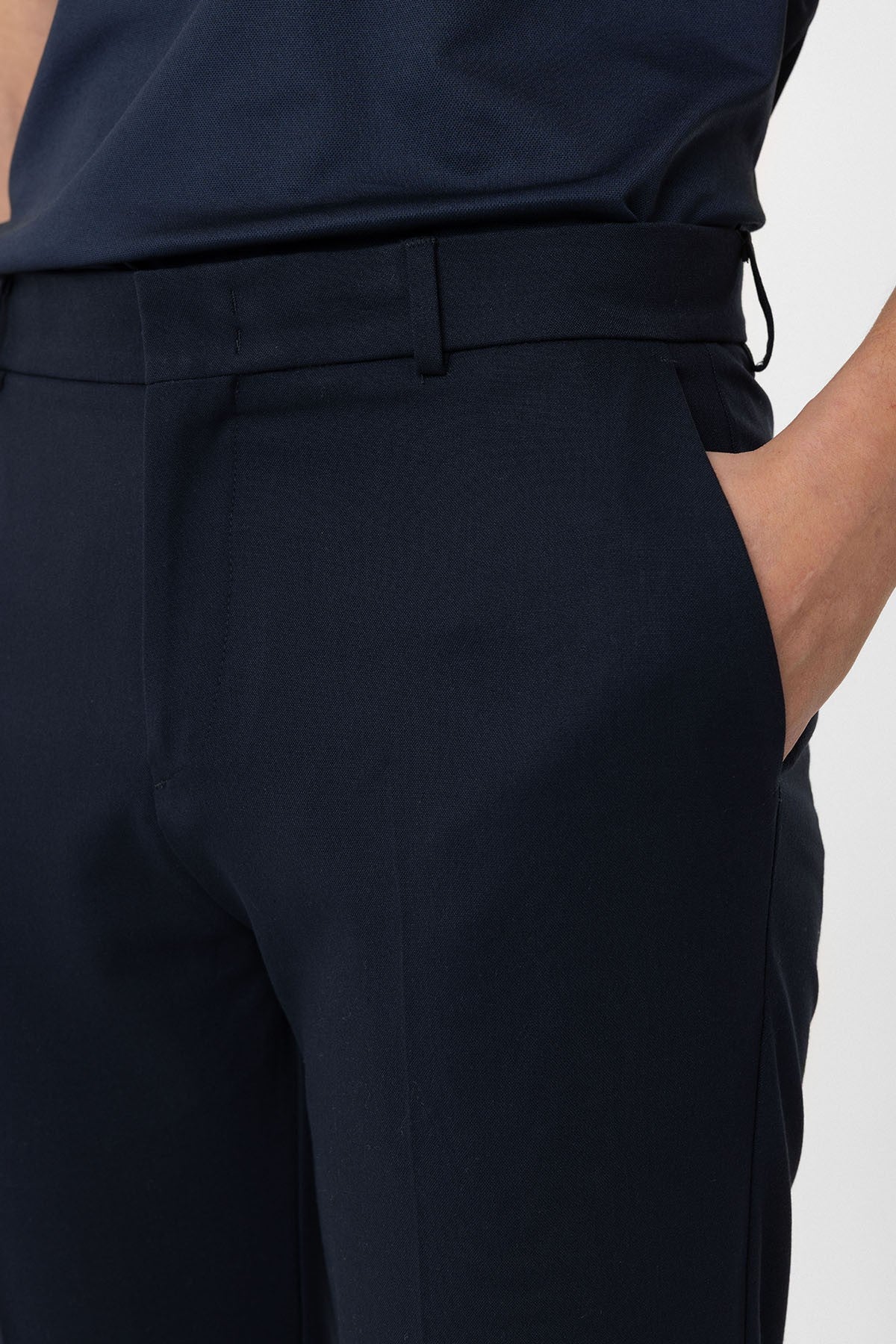 Antioch Siyah Slim Fit Comfort Erkek Pantolon