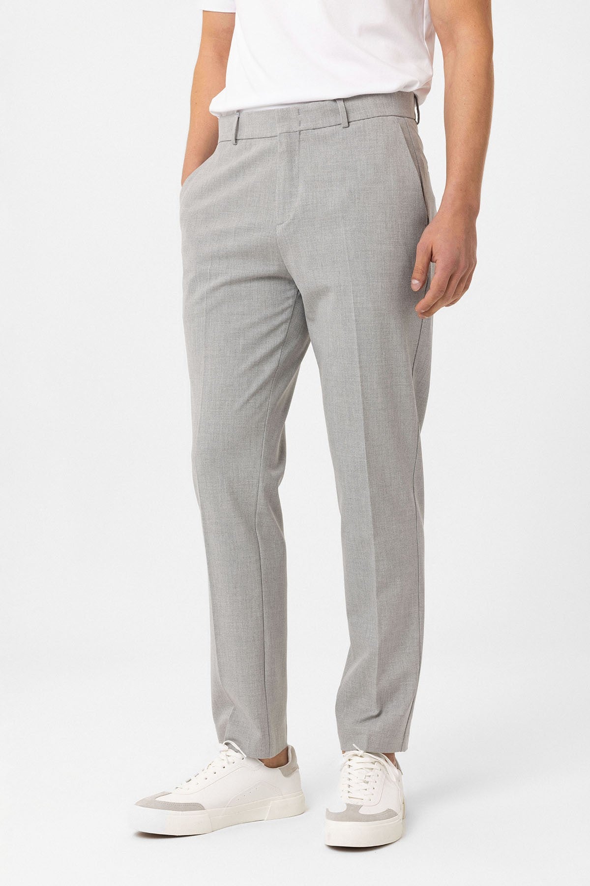 Antioch Siyah Slim Fit Comfort Erkek Pantolon