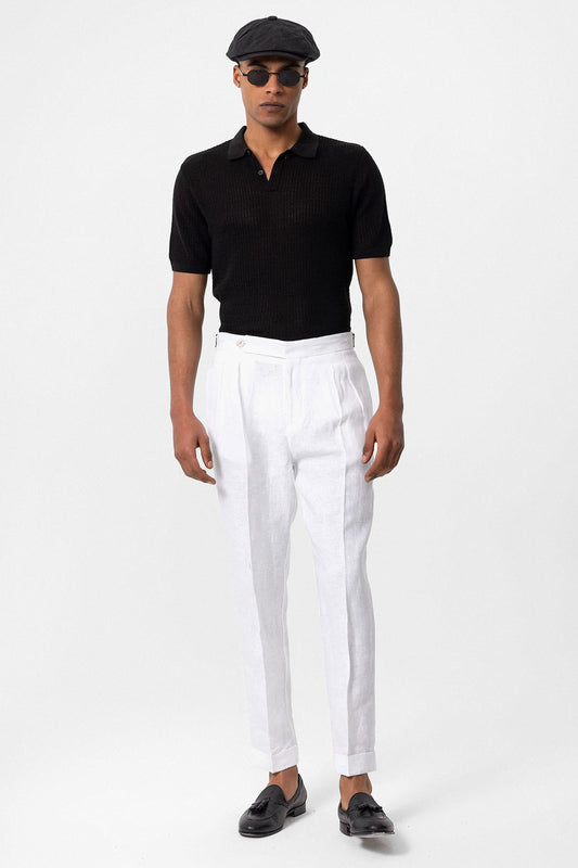 Antioch Polo Yaka Örme Erkek Triko T-Shirt