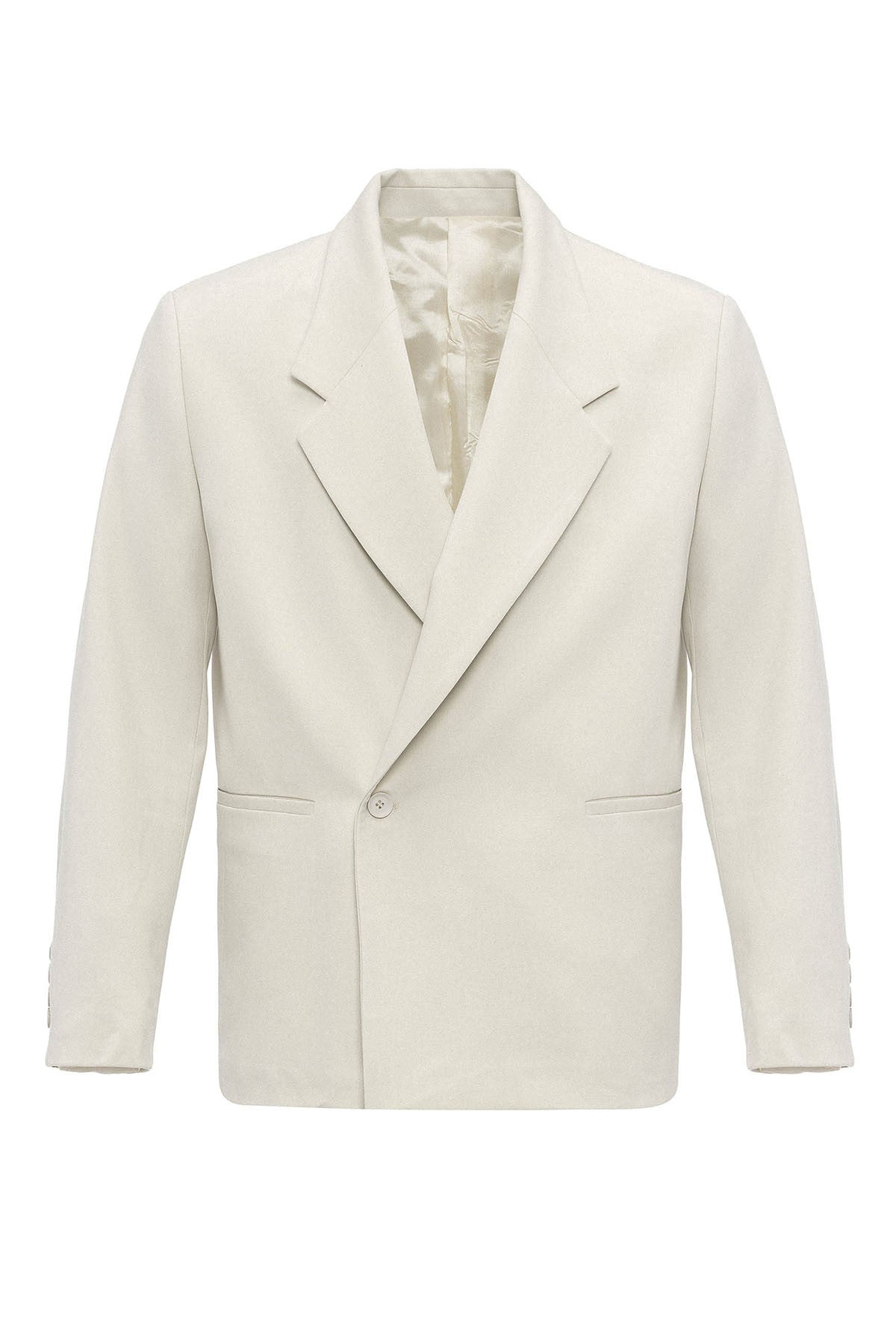 Kruvaze Kapama Fleto Cepli Erkek Blazer Ceket
