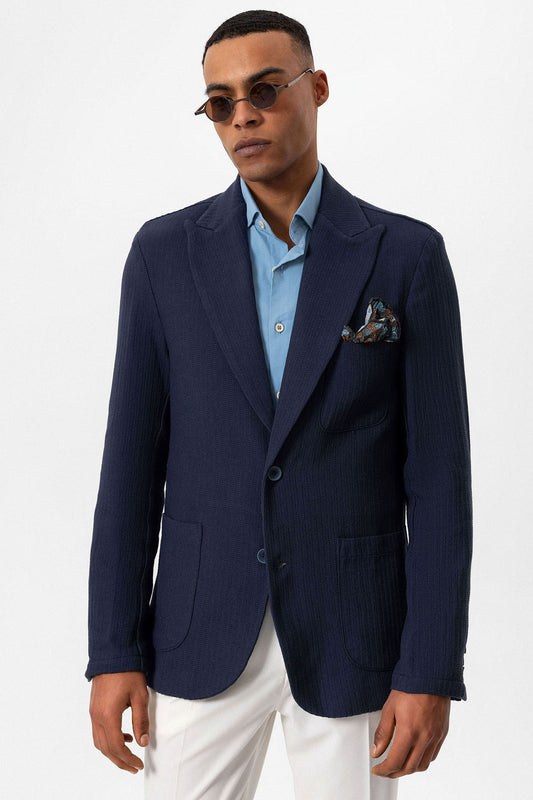 Antioch Torba Cepli Astarsız Erkek Blazer Ceket