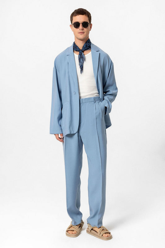 Antioch Oversize Astarsız Erkek Blazer Ceket