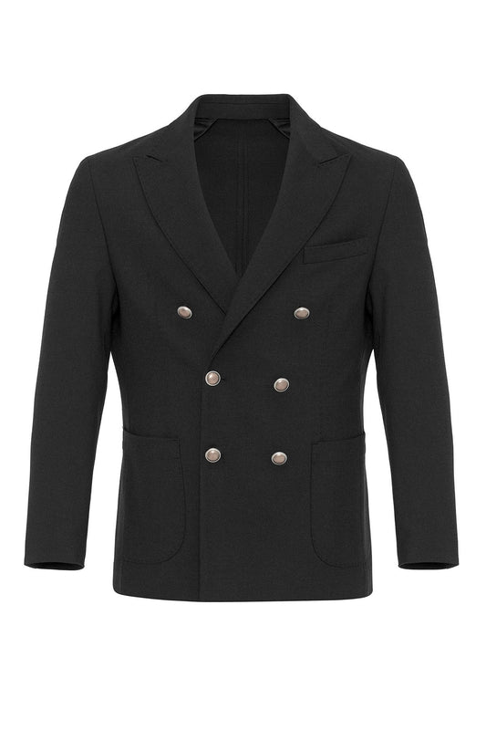 Antioch Astarsız Kruvaze Erkek Blazer Ceket