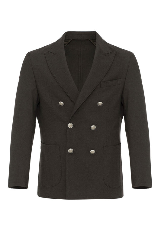 Antioch Astarsız Kruvaze Erkek Blazer Ceket