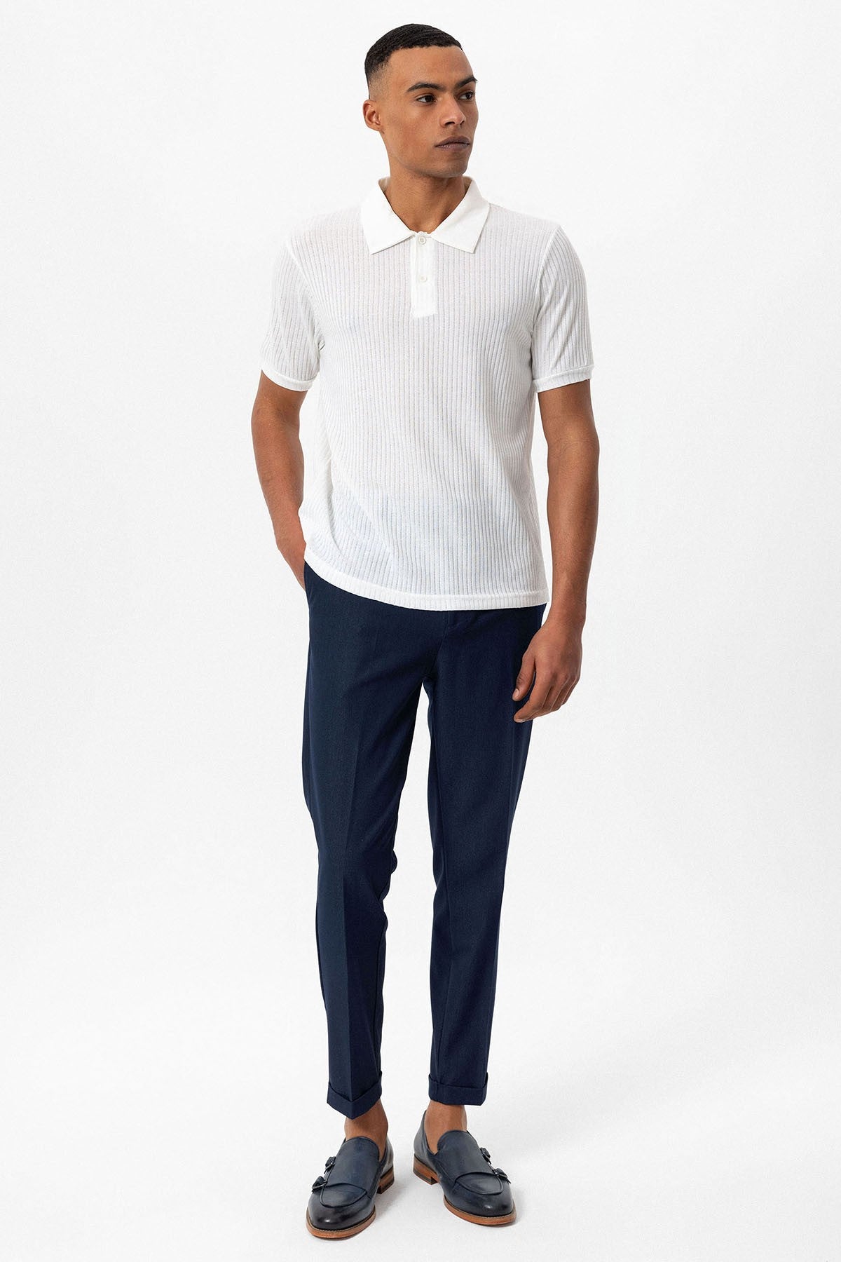 Antioch Slim Fit Polo Yaka Erkek T-Shirt