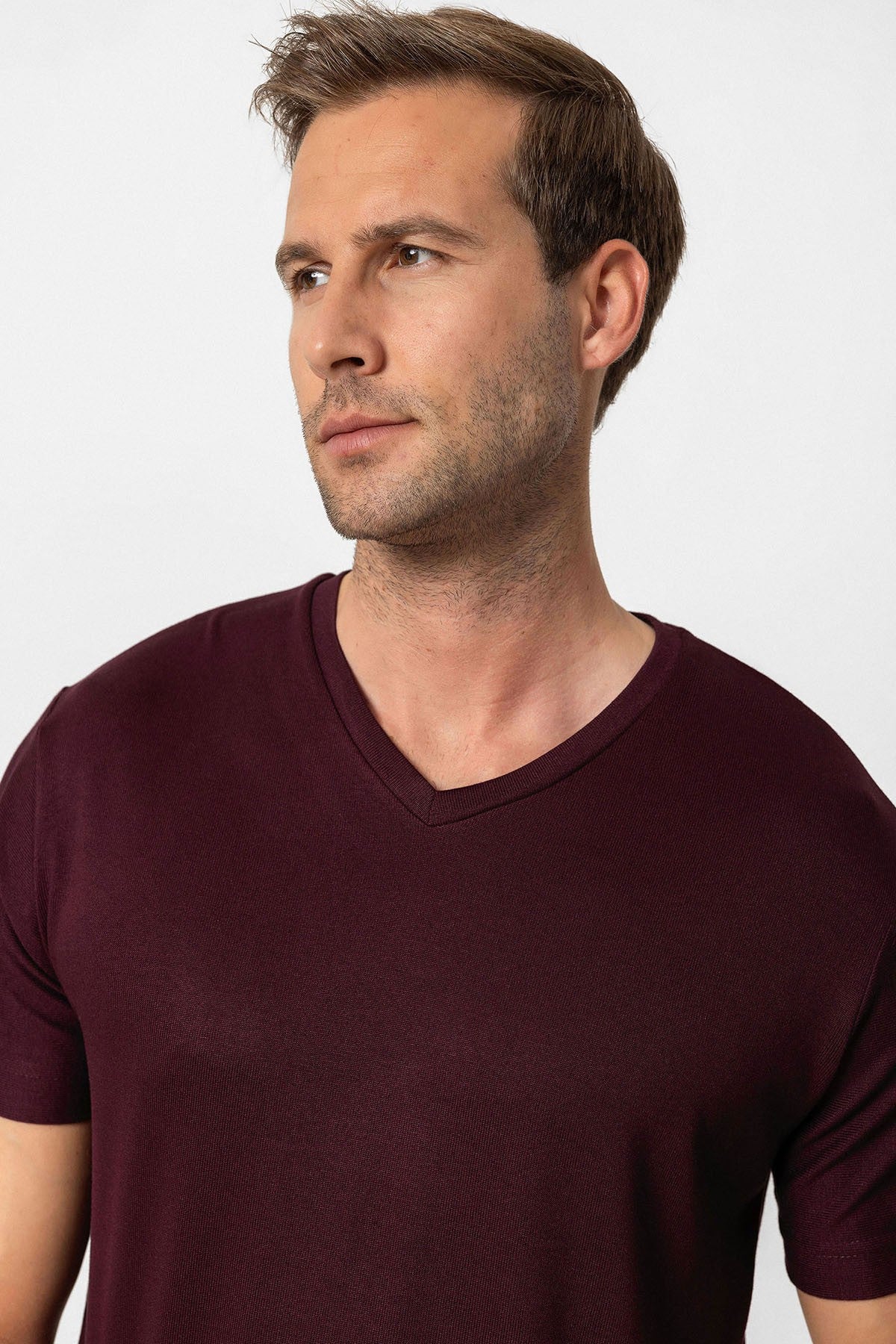 Antioch Basic V Yaka Erkek T-Shirt