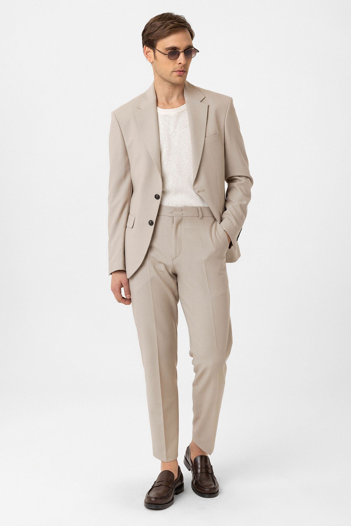 Antioch Slim Fit Klasik Erkek Takım