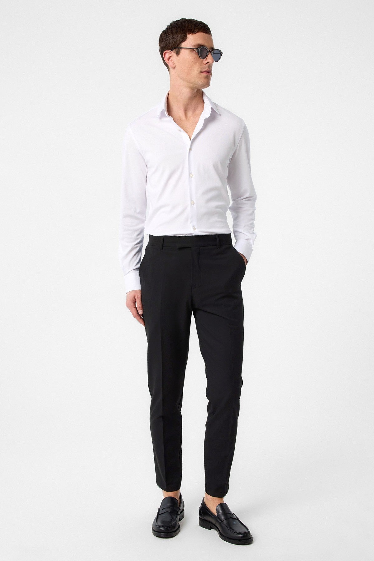 Antioch Siyah Slim Fit Erkek Gömlek
