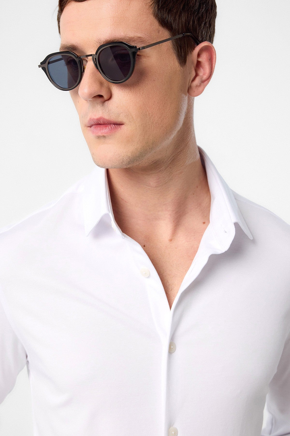 Antioch Siyah Slim Fit Erkek Gömlek