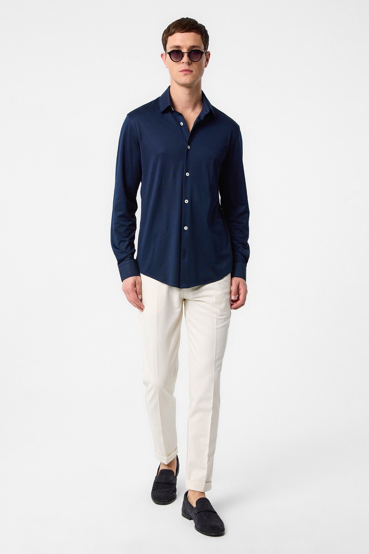 Antioch Siyah Slim Fit Erkek Gömlek