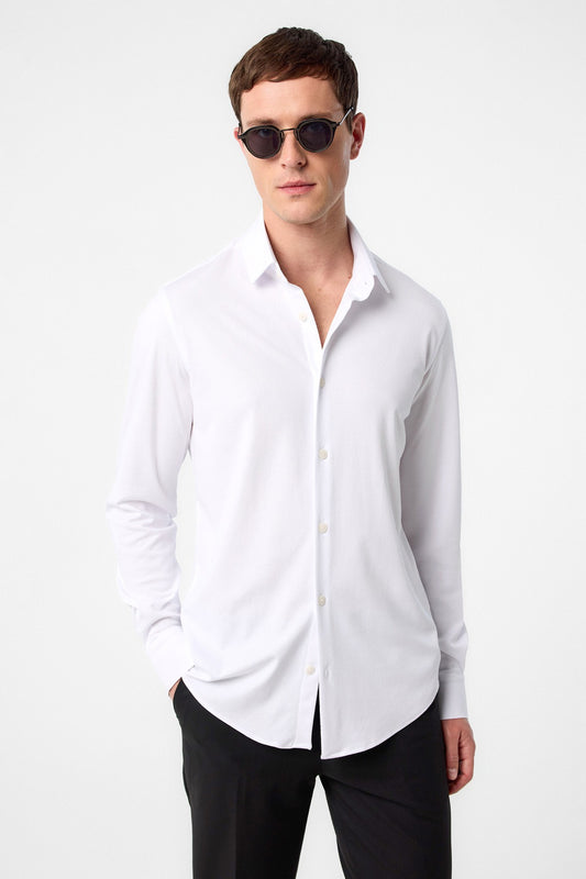 Antioch Siyah Slim Fit Erkek Gömlek
