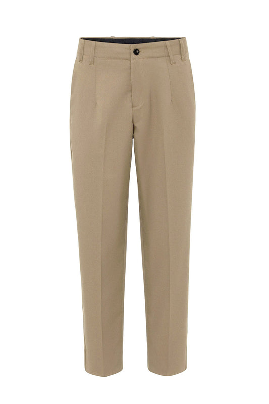 Yüksek Bel Straight Fit Erkek Pantolon