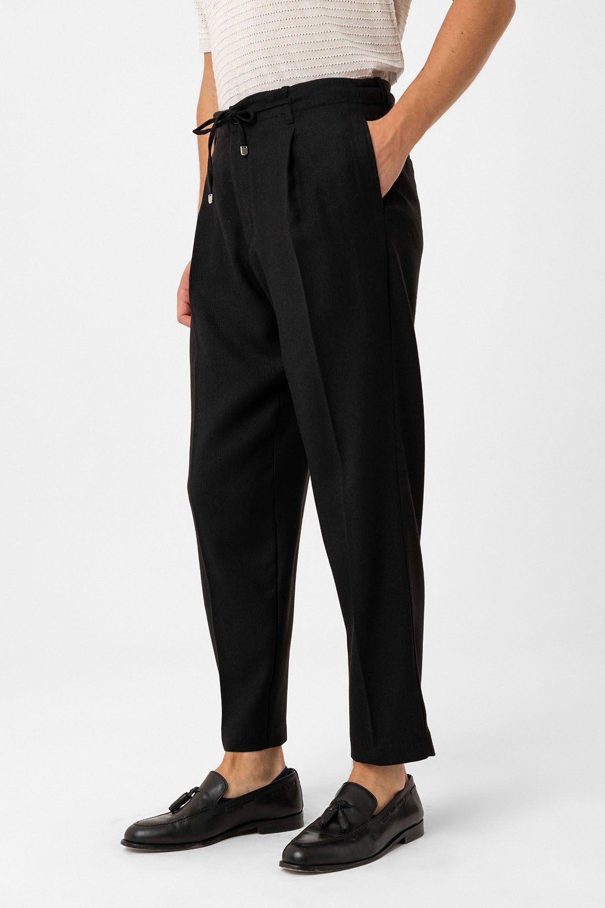 Antioch Siyah Jogger Relaxed Fit Erkek Pantolon