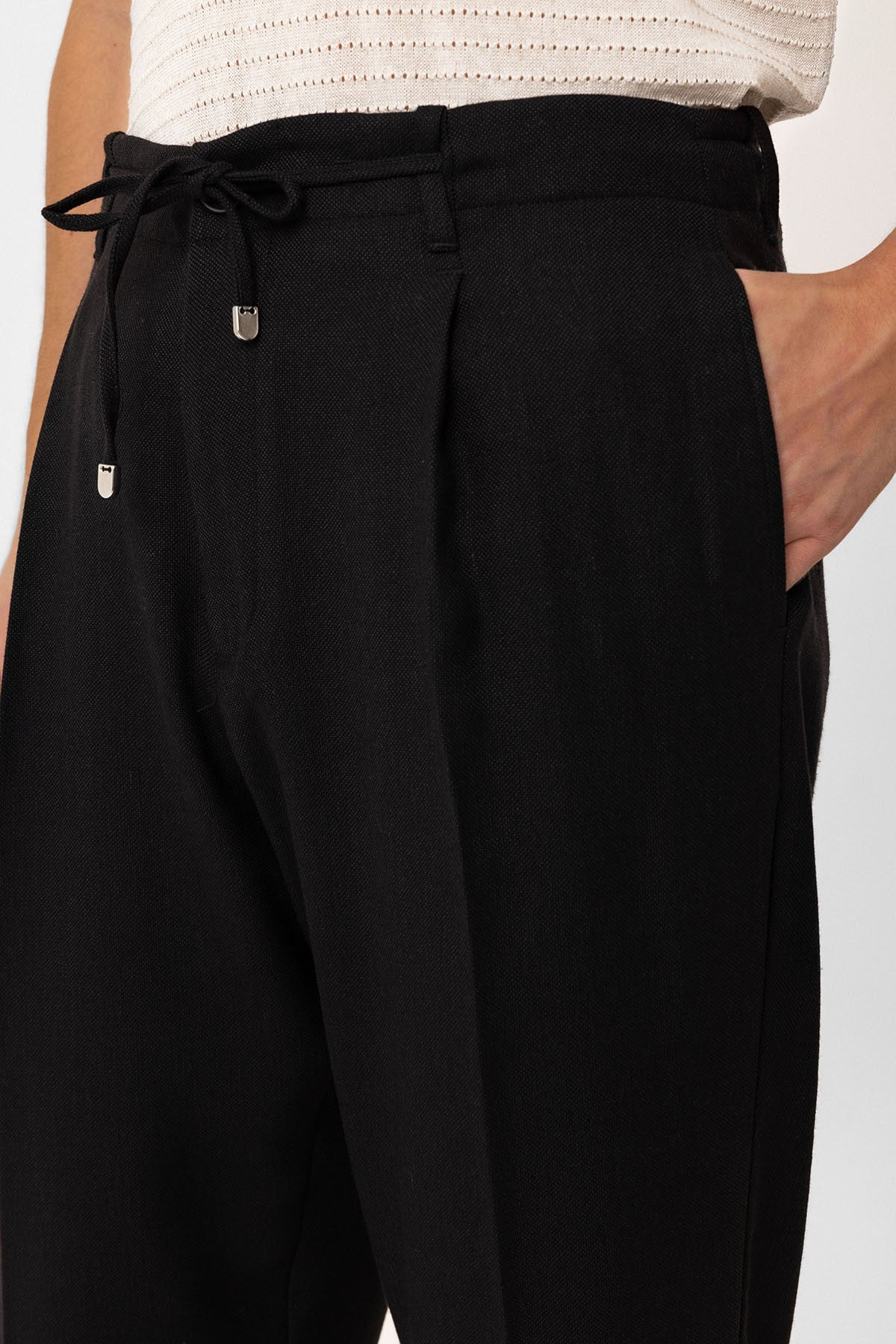 Antioch Siyah Jogger Relaxed Fit Erkek Pantolon