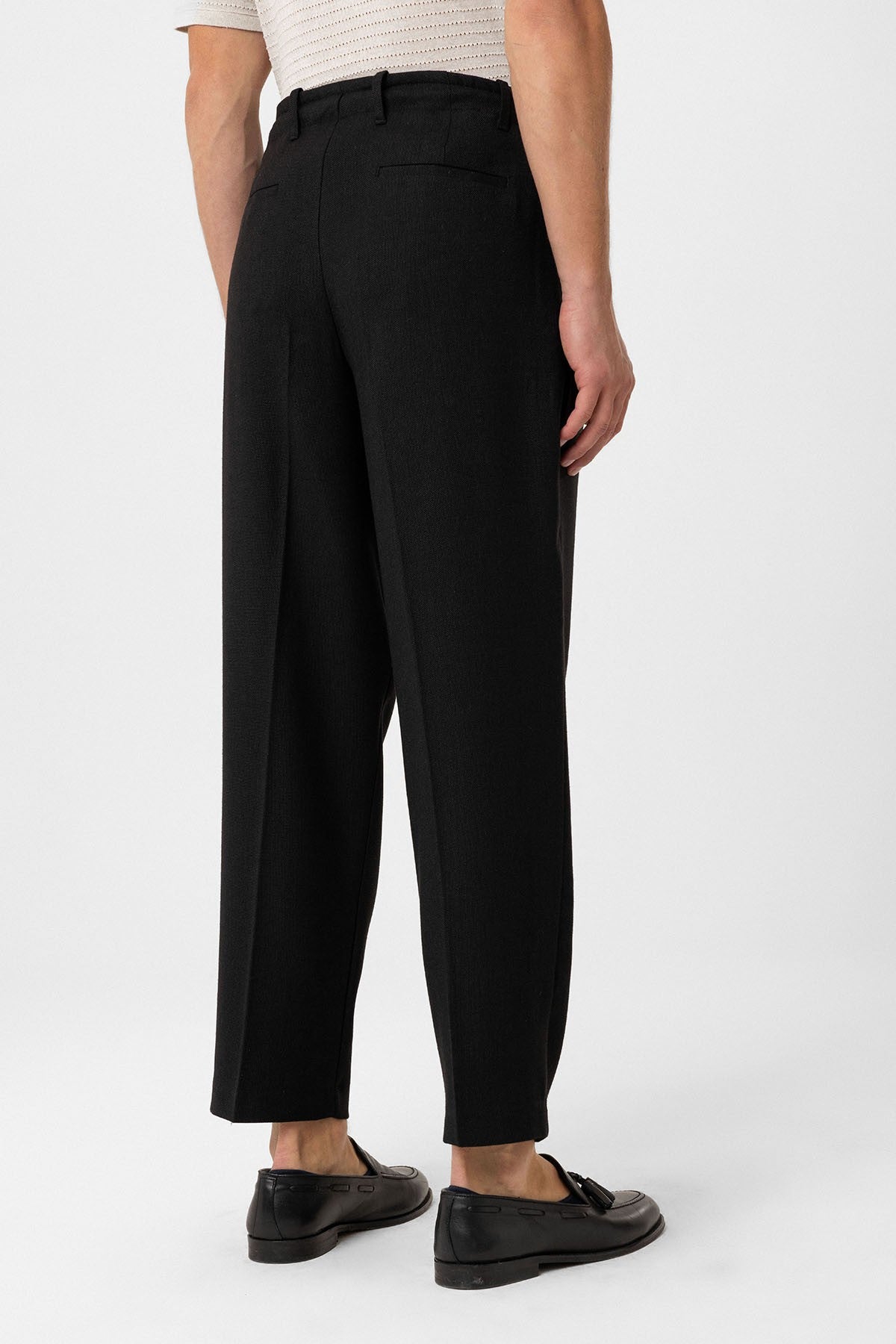 Antioch Siyah Jogger Relaxed Fit Erkek Pantolon