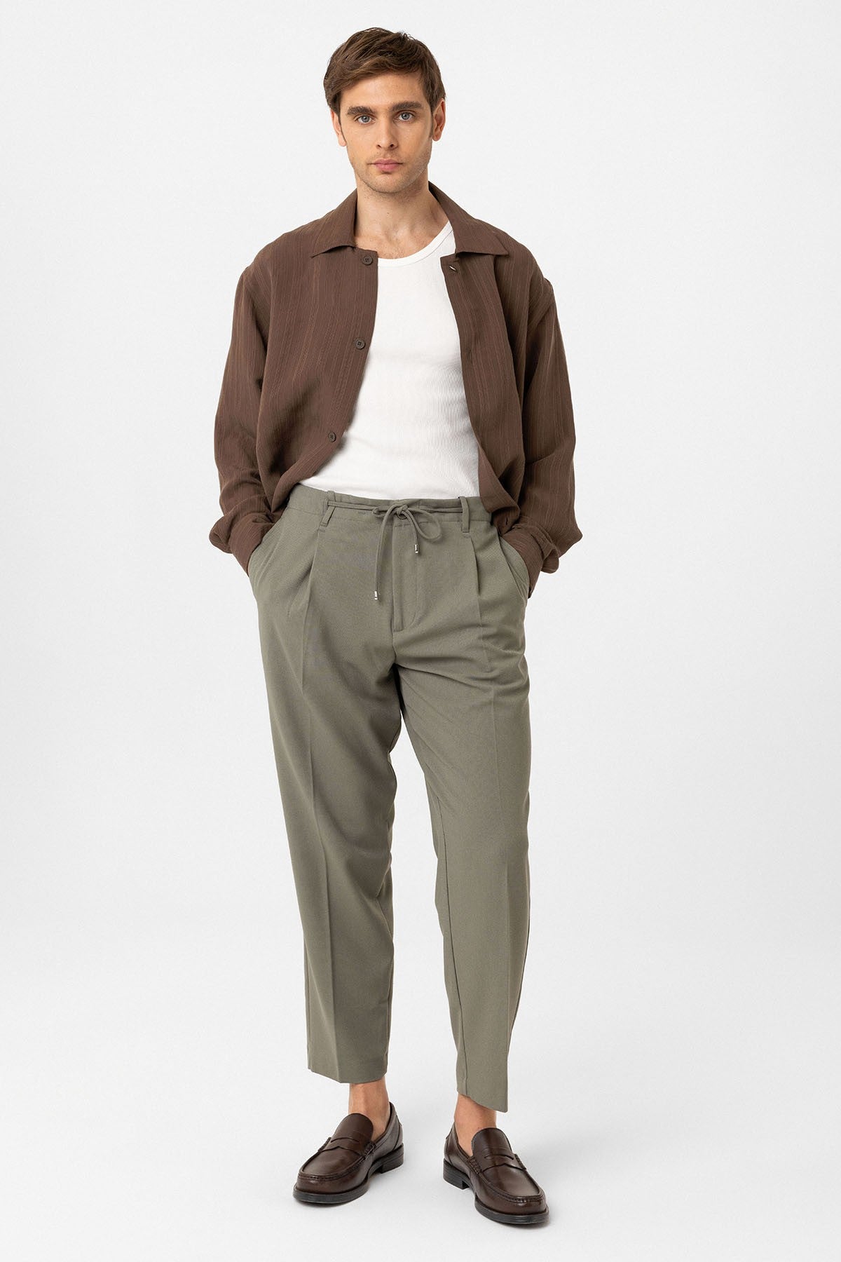 Antioch Siyah Jogger Relaxed Fit Erkek Pantolon