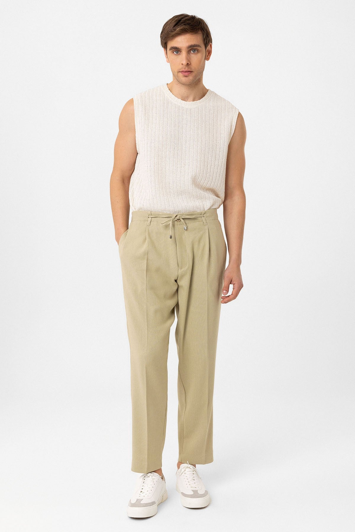 Antioch Siyah Jogger Relaxed Fit Erkek Pantolon