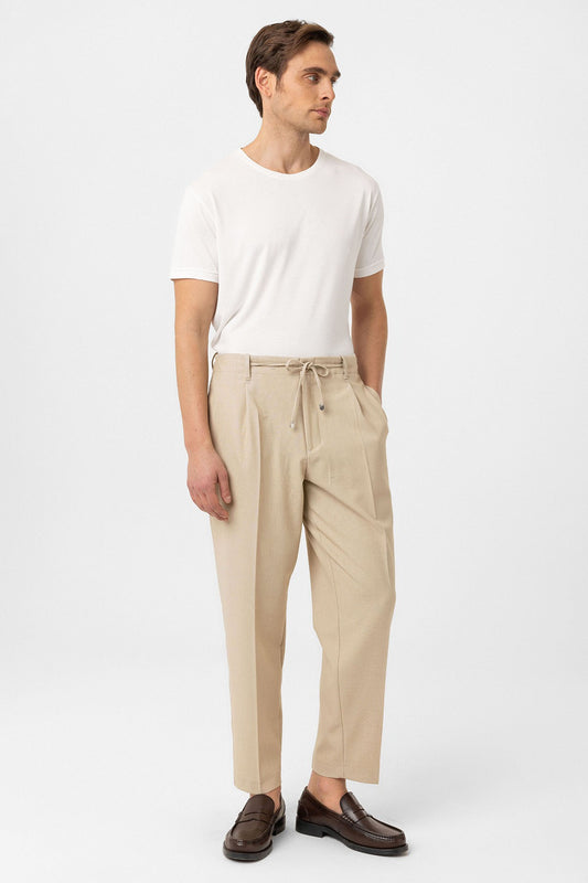 Antioch Siyah Jogger Relaxed Fit Erkek Pantolon