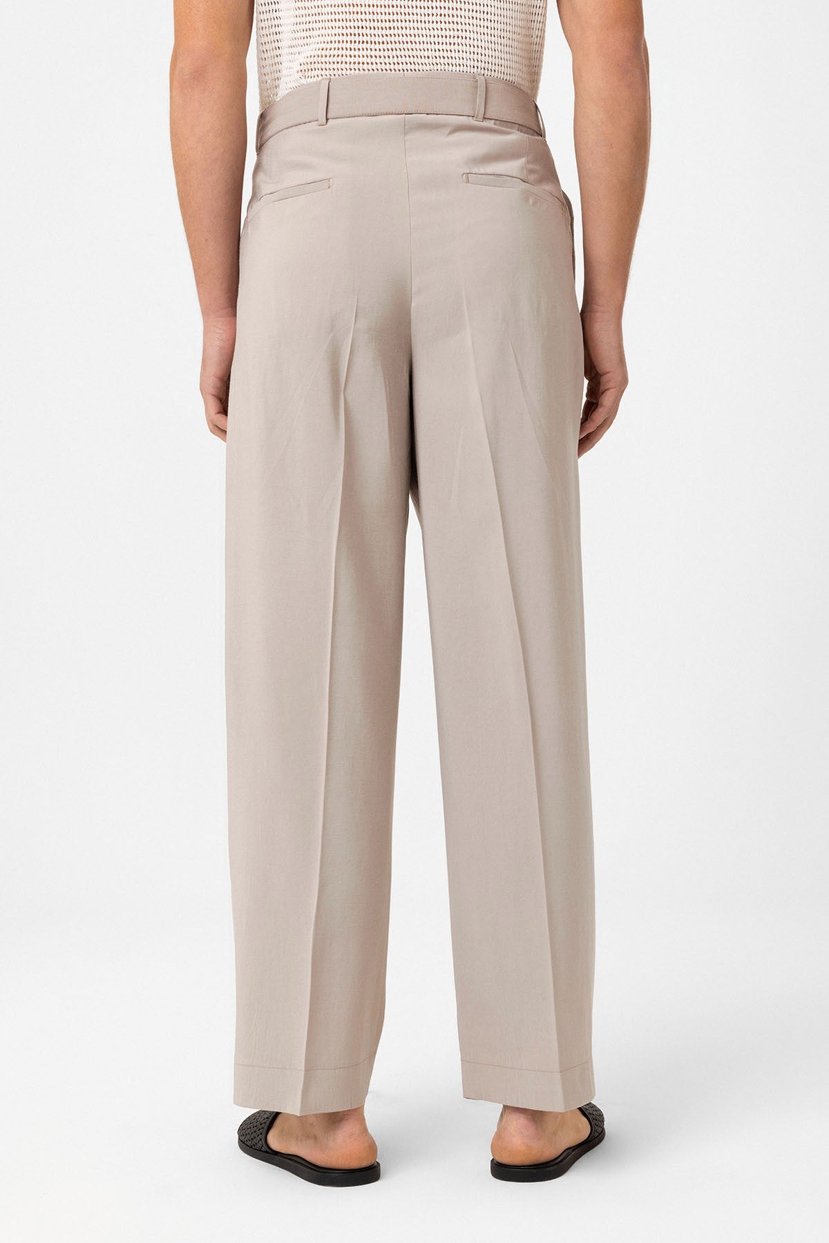 Antioch Modal Kumaş Relax Fit Kemerli Erkek Pantolon