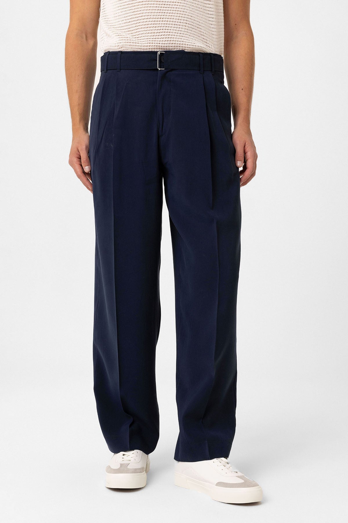 Antioch Modal Kumaş Relax Fit Kemerli Erkek Pantolon