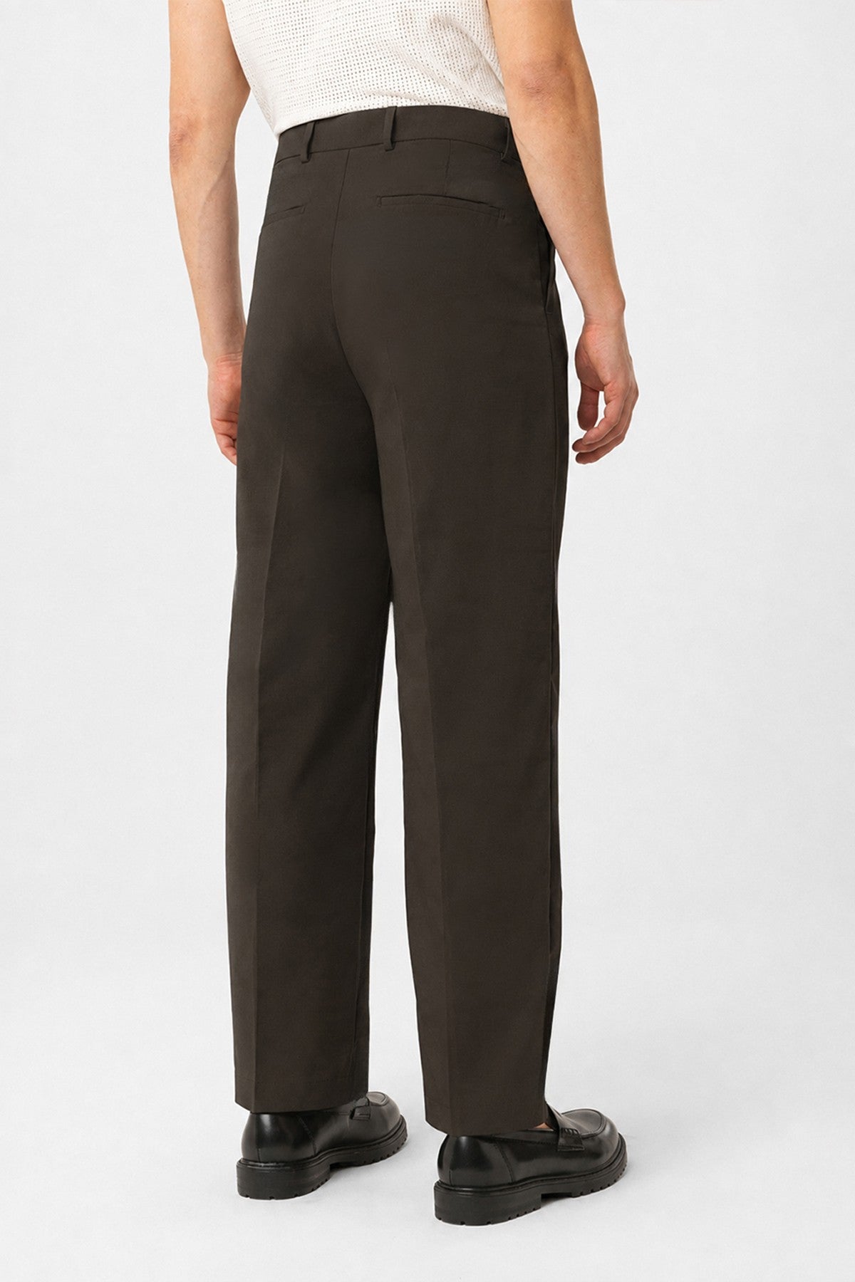 Çift Pileli Baggy Fit Erkek Pantolon