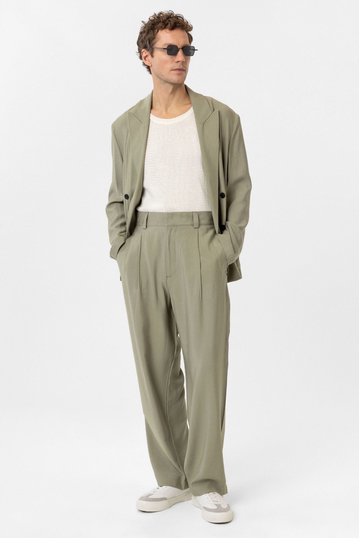 Antioch Pileli Baggy Fit Erkek Pantolon